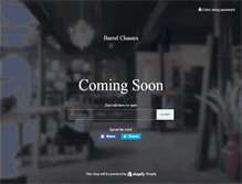 Tablet Screenshot of barrelchasers.com
